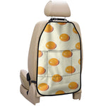 Egg Yolk Pattern Print Car Seat Organizers