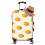 Egg Yolk Pattern Print Luggage Cover