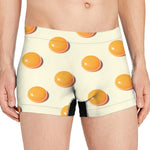 Egg Yolk Pattern Print Men's Boxer Briefs