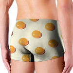 Egg Yolk Pattern Print Men's Boxer Briefs