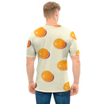 Egg Yolk Pattern Print Men's T-Shirt