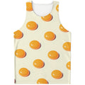 Egg Yolk Pattern Print Men's Tank Top