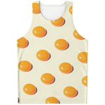 Egg Yolk Pattern Print Men's Tank Top
