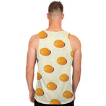 Egg Yolk Pattern Print Men's Tank Top