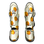 Egg Yolk Pattern Print Muay Thai Shin Guard