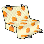 Egg Yolk Pattern Print Pet Car Back Seat Cover