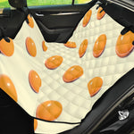 Egg Yolk Pattern Print Pet Car Back Seat Cover