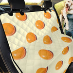 Egg Yolk Pattern Print Pet Car Back Seat Cover