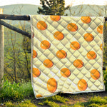 Egg Yolk Pattern Print Quilt