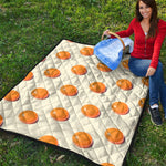 Egg Yolk Pattern Print Quilt