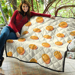 Egg Yolk Pattern Print Quilt