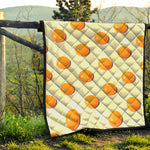 Egg Yolk Pattern Print Quilt