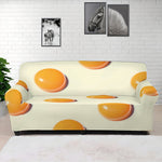 Egg Yolk Pattern Print Sofa Cover