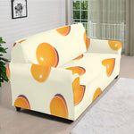 Egg Yolk Pattern Print Sofa Cover
