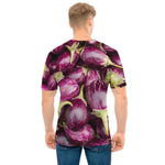 Eggplant Print Men's T-Shirt