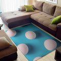 Eggs Pattern Print Floor Mat