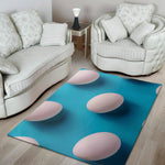 Eggs Pattern Print Area Rug
