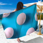 Eggs Pattern Print Beach Sarong Wrap