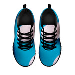 Eggs Pattern Print Black Sneakers