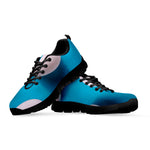 Eggs Pattern Print Black Sneakers