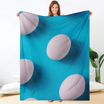 Eggs Pattern Print Blanket
