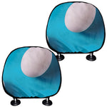 Eggs Pattern Print Car Headrest Covers
