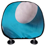 Eggs Pattern Print Car Headrest Covers