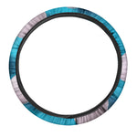 Eggs Pattern Print Car Steering Wheel Cover