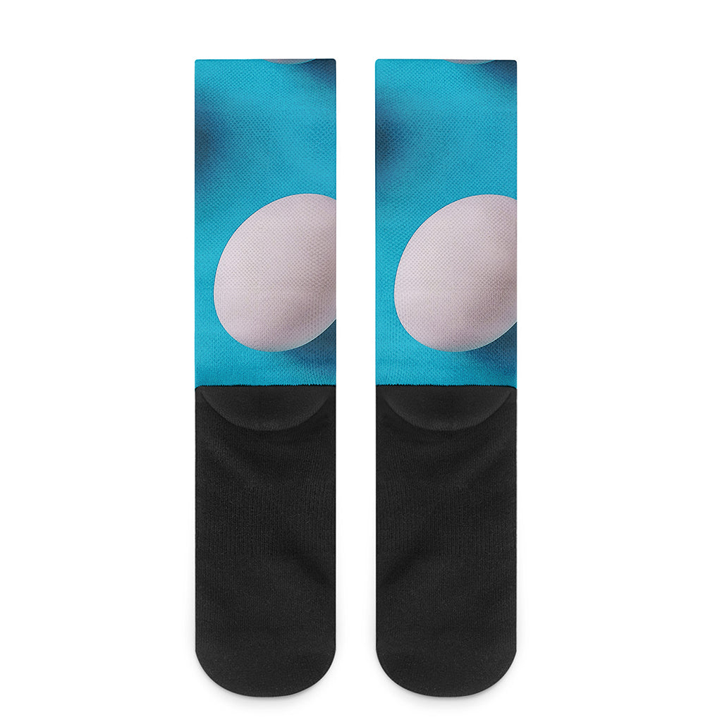Eggs Pattern Print Crew Socks