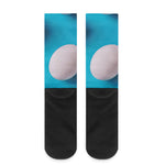 Eggs Pattern Print Crew Socks