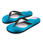 Eggs Pattern Print Flip Flops