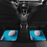 Eggs Pattern Print Front and Back Car Floor Mats