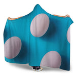 Eggs Pattern Print Hooded Blanket