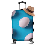 Eggs Pattern Print Luggage Cover