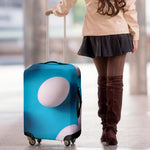 Eggs Pattern Print Luggage Cover