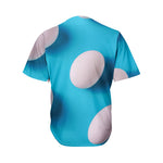 Eggs Pattern Print Men's Baseball Jersey