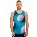 Eggs Pattern Print Men's Tank Top