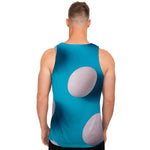 Eggs Pattern Print Men's Tank Top