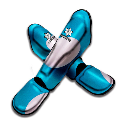 Eggs Pattern Print Muay Thai Shin Guard