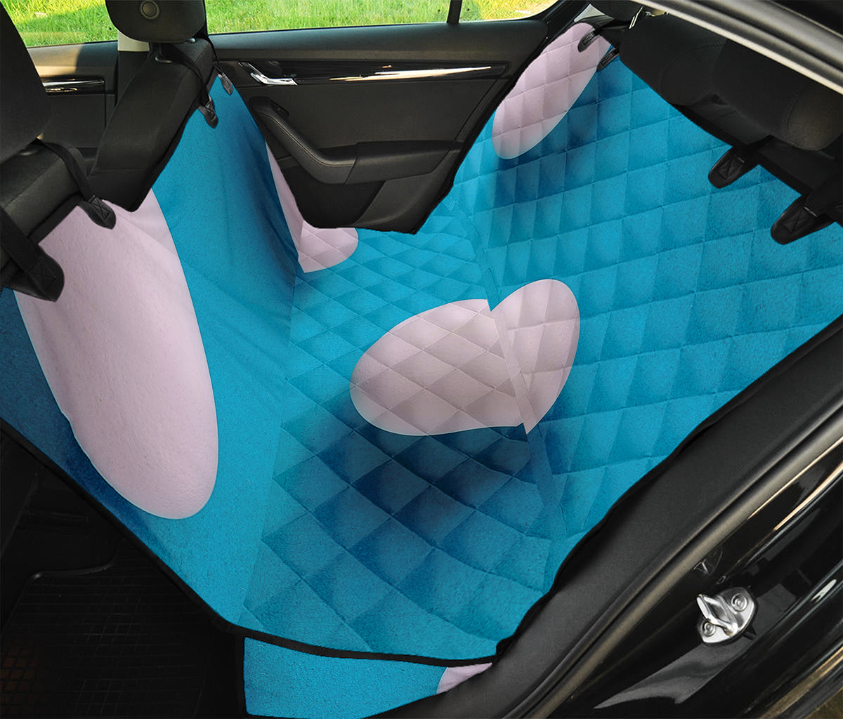 Eggs Pattern Print Pet Car Back Seat Cover
