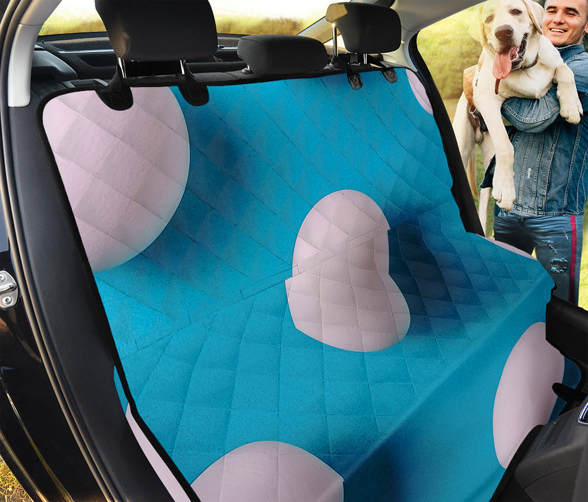 Eggs Pattern Print Pet Car Back Seat Cover