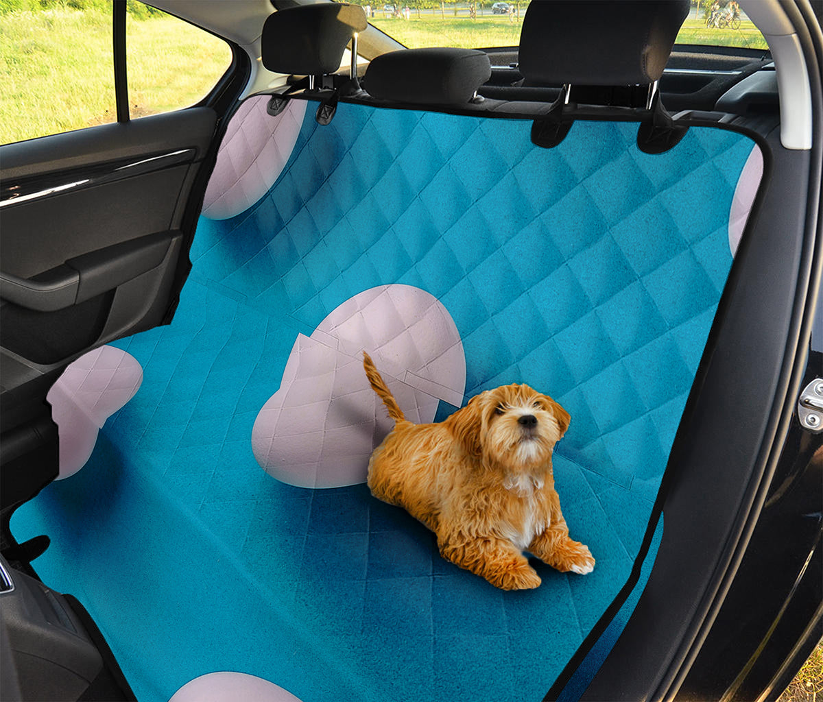 Eggs Pattern Print Pet Car Back Seat Cover
