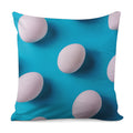 Eggs Pattern Print Pillow Cover
