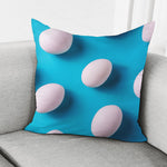 Eggs Pattern Print Pillow Cover