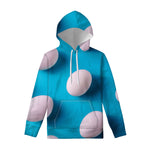 Eggs Pattern Print Pullover Hoodie
