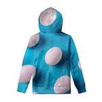 Eggs Pattern Print Pullover Hoodie