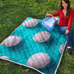 Eggs Pattern Print Quilt