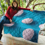 Eggs Pattern Print Quilt