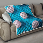 Eggs Pattern Print Quilt