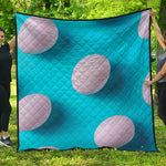 Eggs Pattern Print Quilt